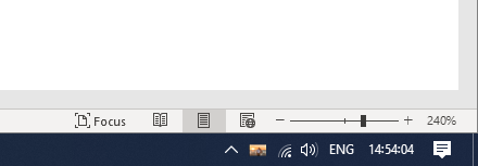 The mini-slideshow embedded in the system notification area view mode The mini-slideshow embedded in the system notification area view mode